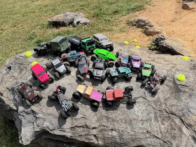 Micro RC crawler competition photo